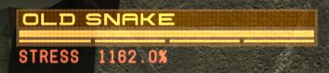 DarkHarmonixer's tweet photo. As soon as MGS4 was announced for PC, I knew I had to dig into it with CheatEngine. The first order of business was to match Snake's stress to my own in real life.

Going good! https://t.co/YRTyo9zJ8n