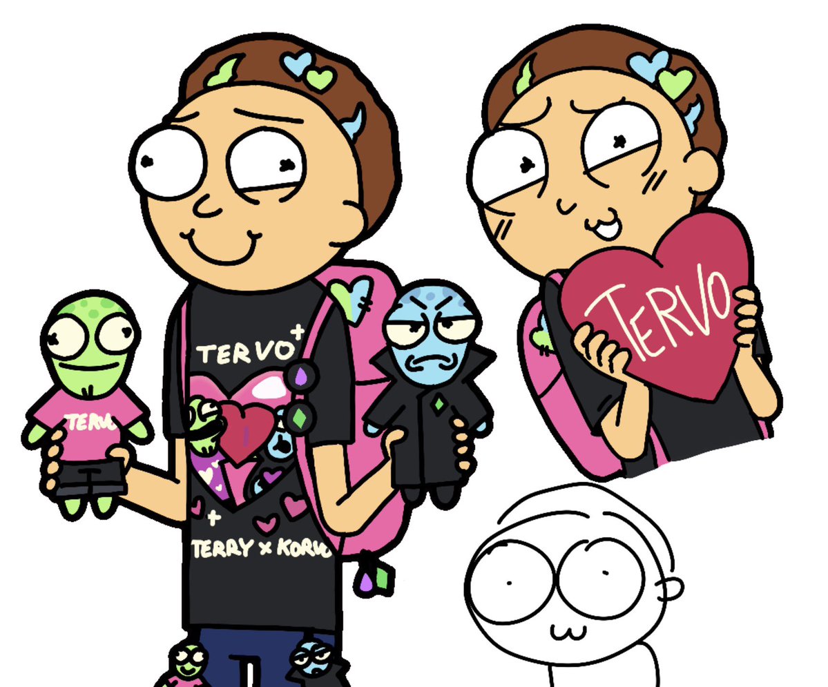 enbylankybox's tweet photo. Drew him again. cutie https://t.co/udMwTdwOIr