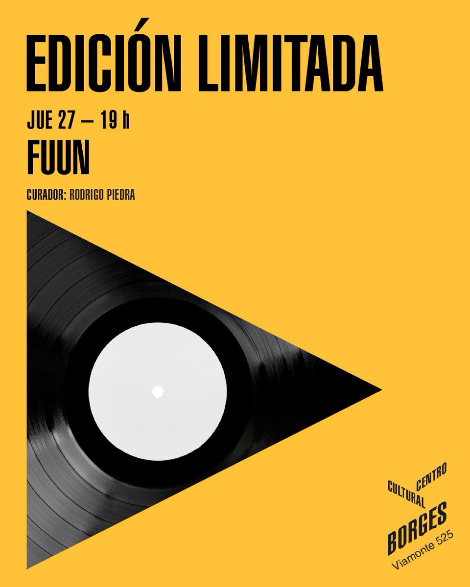 fuunbanda's tweet photo. GRATIS -  h o y 
Se retiran las entradas 18hs por orden de llegada y el show comienza a las 19hs puntual <3 les esperamos! https://t.co/8Q5rg7Pgxm