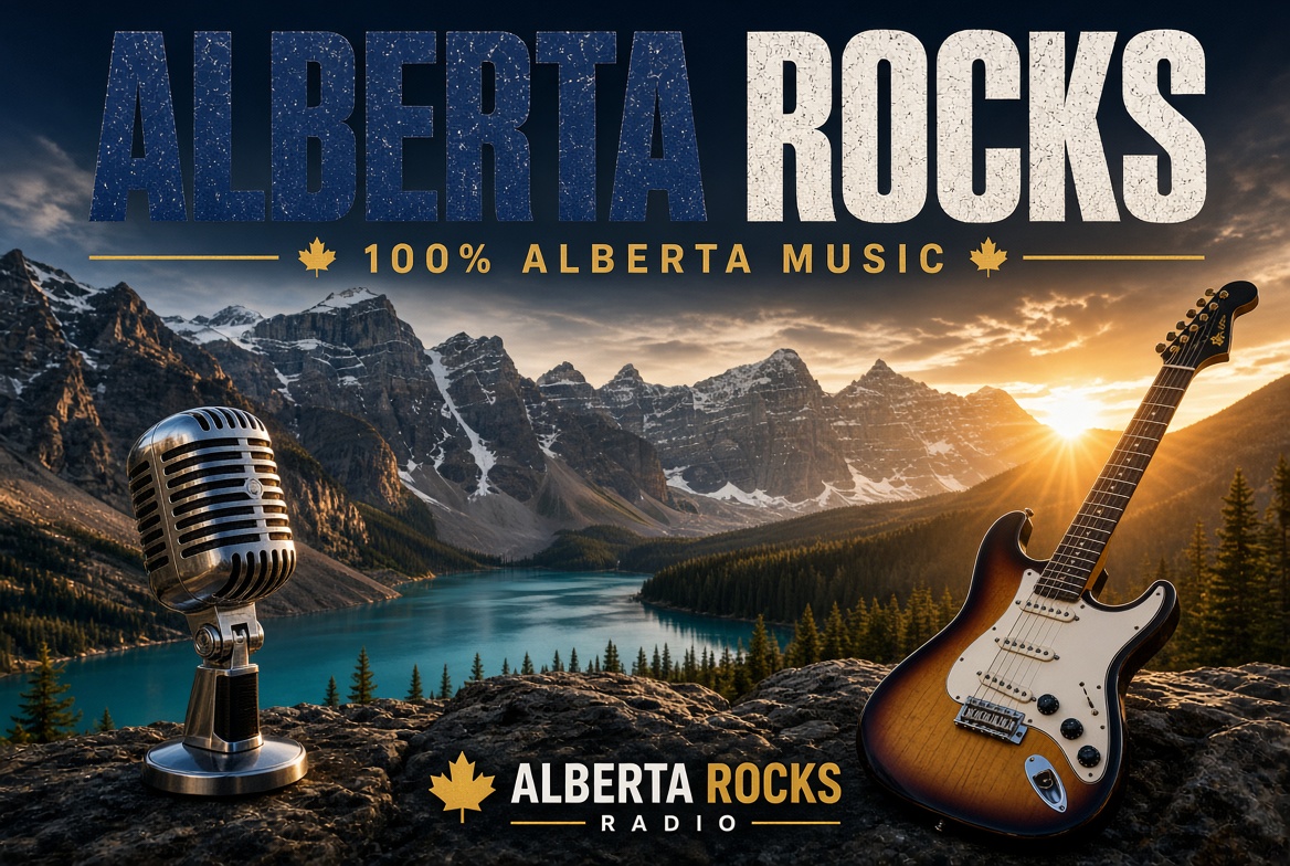 AlbertaRadio's tweet photo. Follow and listen to Alberta Rocks — the only 100% Alberta music station.Advertising is free while we grow. Details on the site.Alberta businesses rock. And so do you. https://t.co/2pVgcFUFqC #Alberta #AlbertaMusic #AlbertaBusiness https://t.co/qbIiM9PVGc