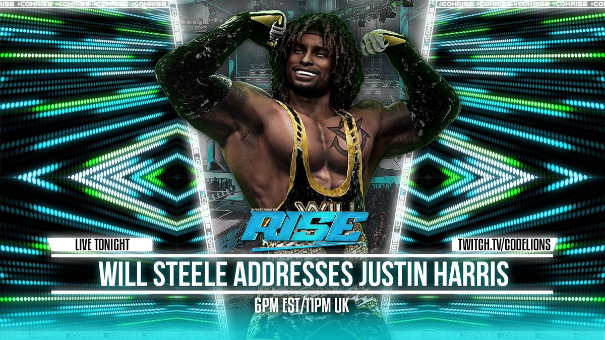 COHwrestling1's tweet photo. TONIGHT #COHRISE @ 6PM EST

🐴??? vs ???: Iron Stallion Title #1 Contendership
💫Mike Ace vs Jeremy Barmore
💫Eric LeBro vs Marty Michaels
⭐️Skaar Hendrix vs Kristie Redding: Uprising Title #1 Contendership

EVEN MORE ⬇️

#WWE2K26

📺https://t.co/sjVHEGMnrZ https://t.co/i9RcPbXGKN