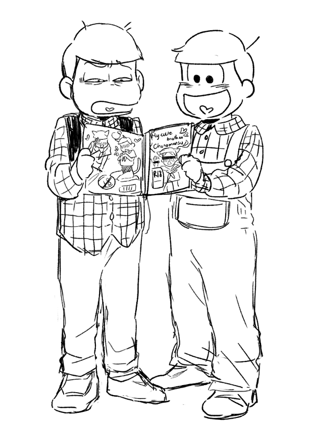 chinbigobrr's tweet photo. my cute brother choromatsu https://t.co/n6pxSRTQz3