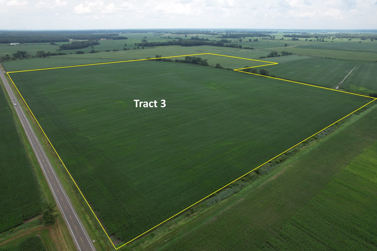 FirstMidAg's tweet photo. September 1st Auction in Jasper County, INDIANA 288.38 Acres in 3 contiguous tracts being auctioned in person and online at Jasper County Fairgrounds in Rensselaer at 11AM CDT.  Call Michael Bernhard, Broker @ 815-936-8978 in our Bourbonnais, IL office or Auctioneer, David Klein! https://t.co/CEO101mcTp