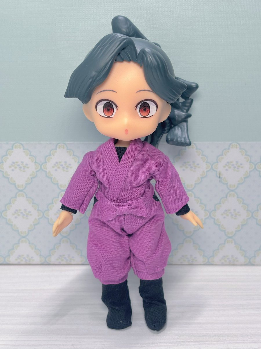 pgrng3's tweet photo. どんくらいハマってるかって、勢いでｷﾊﾁﾛのねんどろ作るくらいには頭おかしくなってる https://t.co/5tlhL897AQ