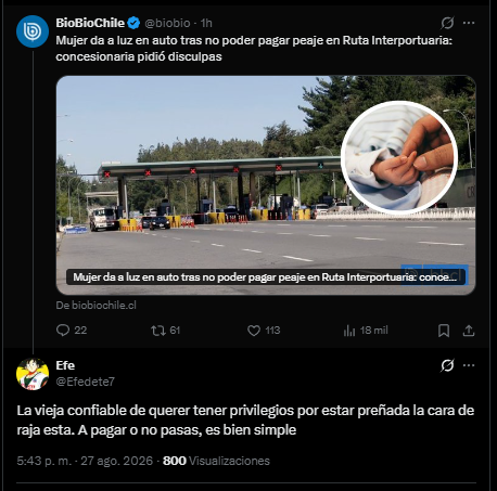 gransopi's tweet photo. Comentario de persona de derecha... eso son https://t.co/YMLp3Yisva
