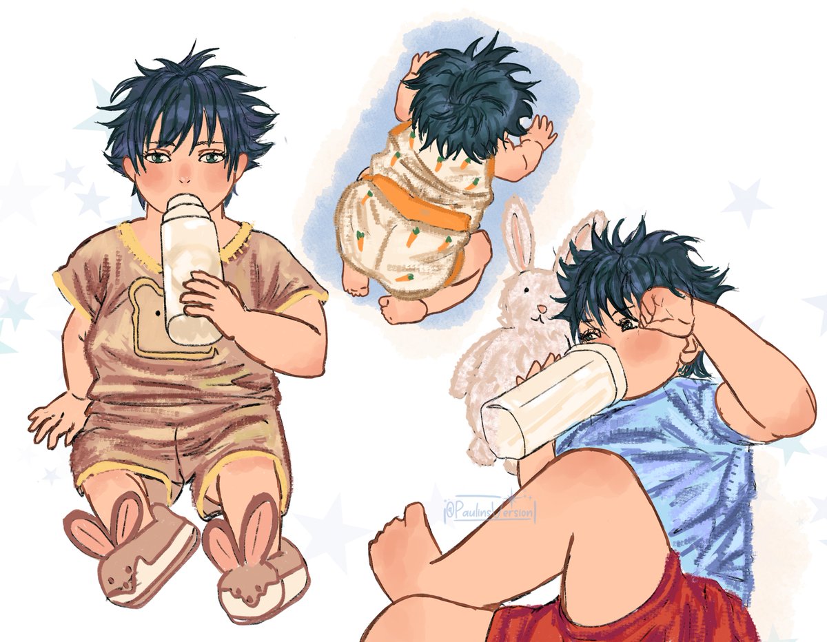 PaulinsVersion's tweet photo. Megumi would be such a chubby baby https://t.co/6pWfAVAJhr