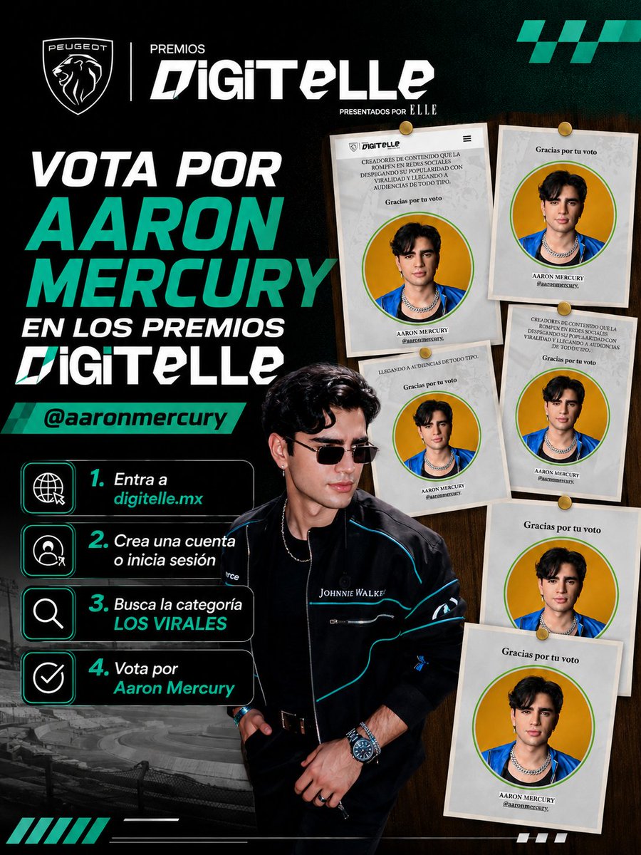 AldronFuerzas's tweet photo. Aun están abiertas las votaciones y nosotros seguimos votando por nuestro @ArnMercurio en Digitelle
Categoría: LOS VIRALES
Voten voten voten 🗳️
🔗https://t.co/JM1ZA86jv6
#aaronmercury #digitelle #votaciones https://t.co/EcL8qiflFn