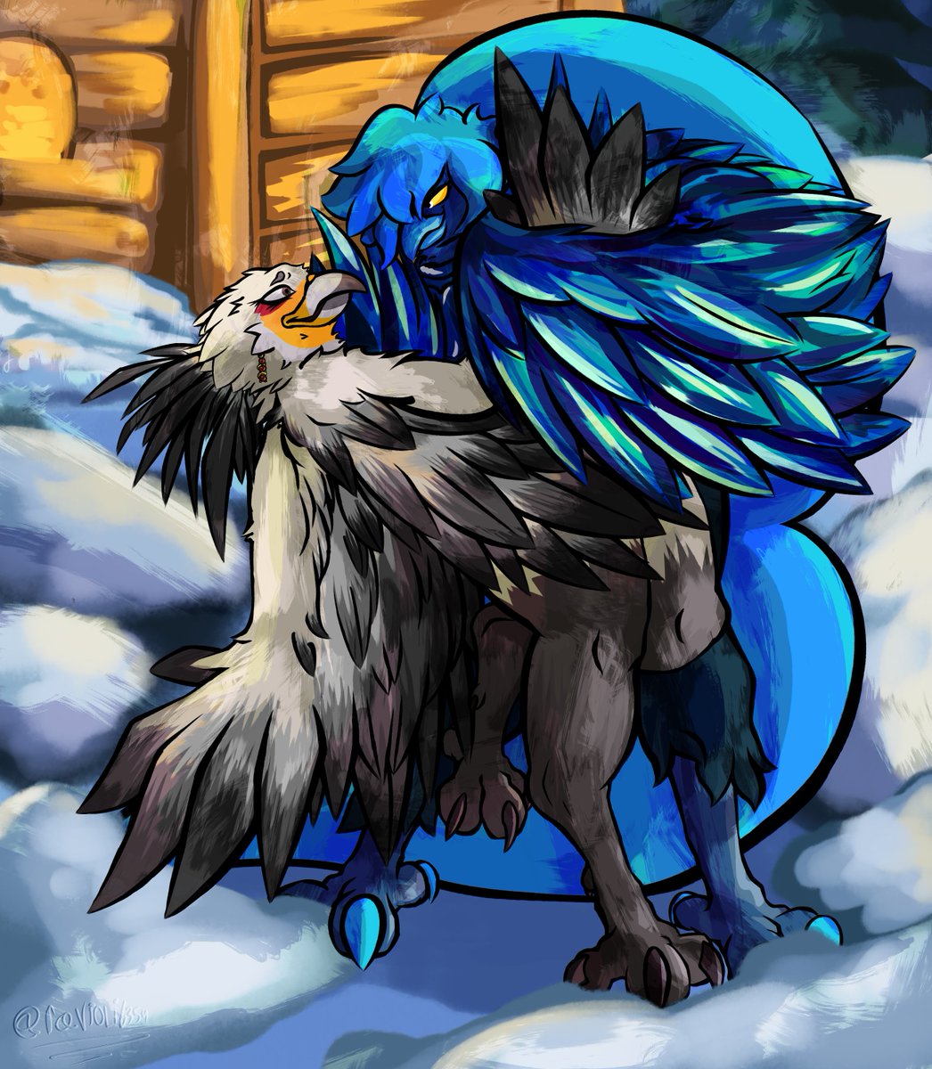 ConfusedP_23's tweet photo. Self ship art between my sona and Zenith Martlet done by @ravioli6354 

I love it sm
:> https://t.co/rqt1qNDKb5