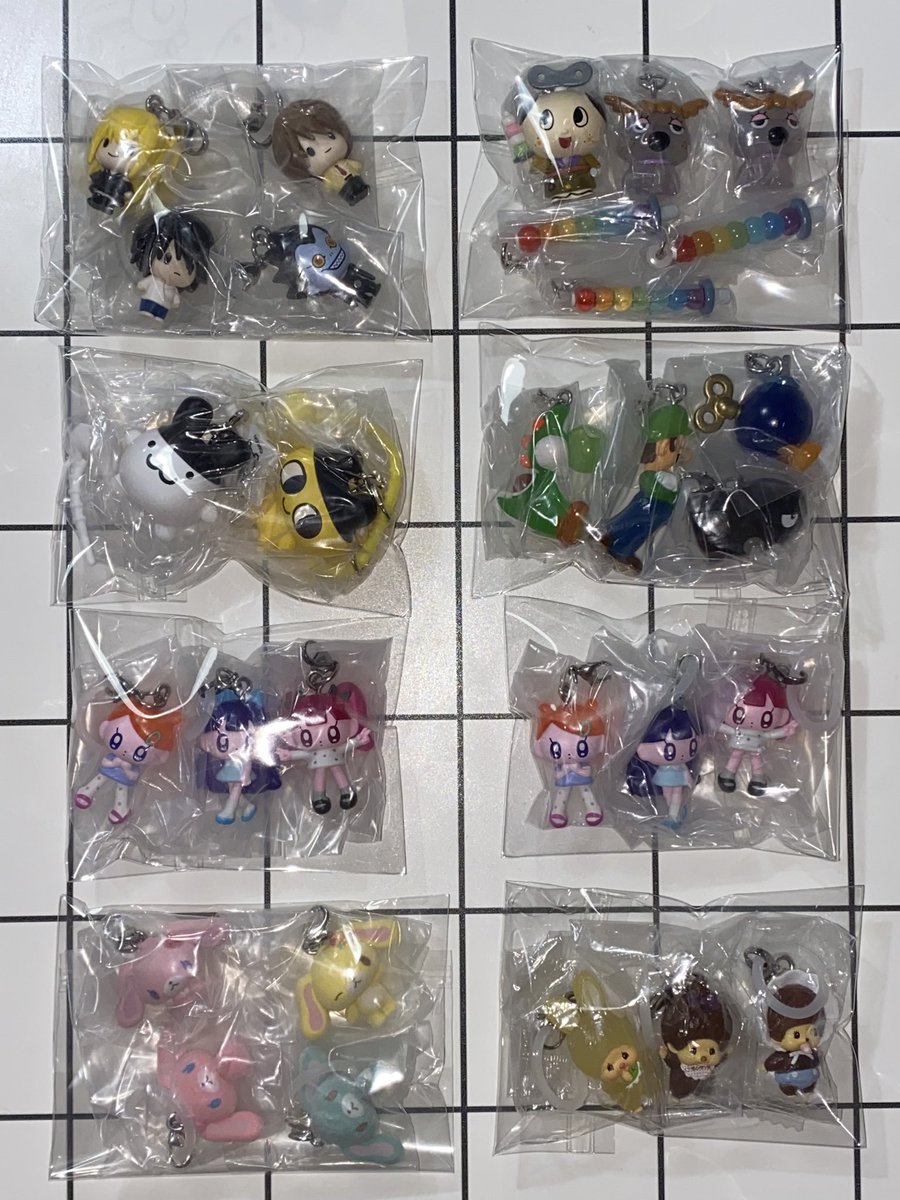 MYUQMON's tweet photo. 【譲渡 交換 買取】めじるしアクセサリー サンリオ マリオ たまごっち ヨッシー ナルミヤ シュガバニ

譲 画像1-3
求 定価＋送料

〇1.2枚目はセットごとのお譲り、バラ❌
〇💖は開封済未使用
〇1セットごとに3枚目から1〜2点お迎えいただけると助かります。

検索からもお気軽にお声掛けください︎🌟 https://t.co/e9FDIN5bVE