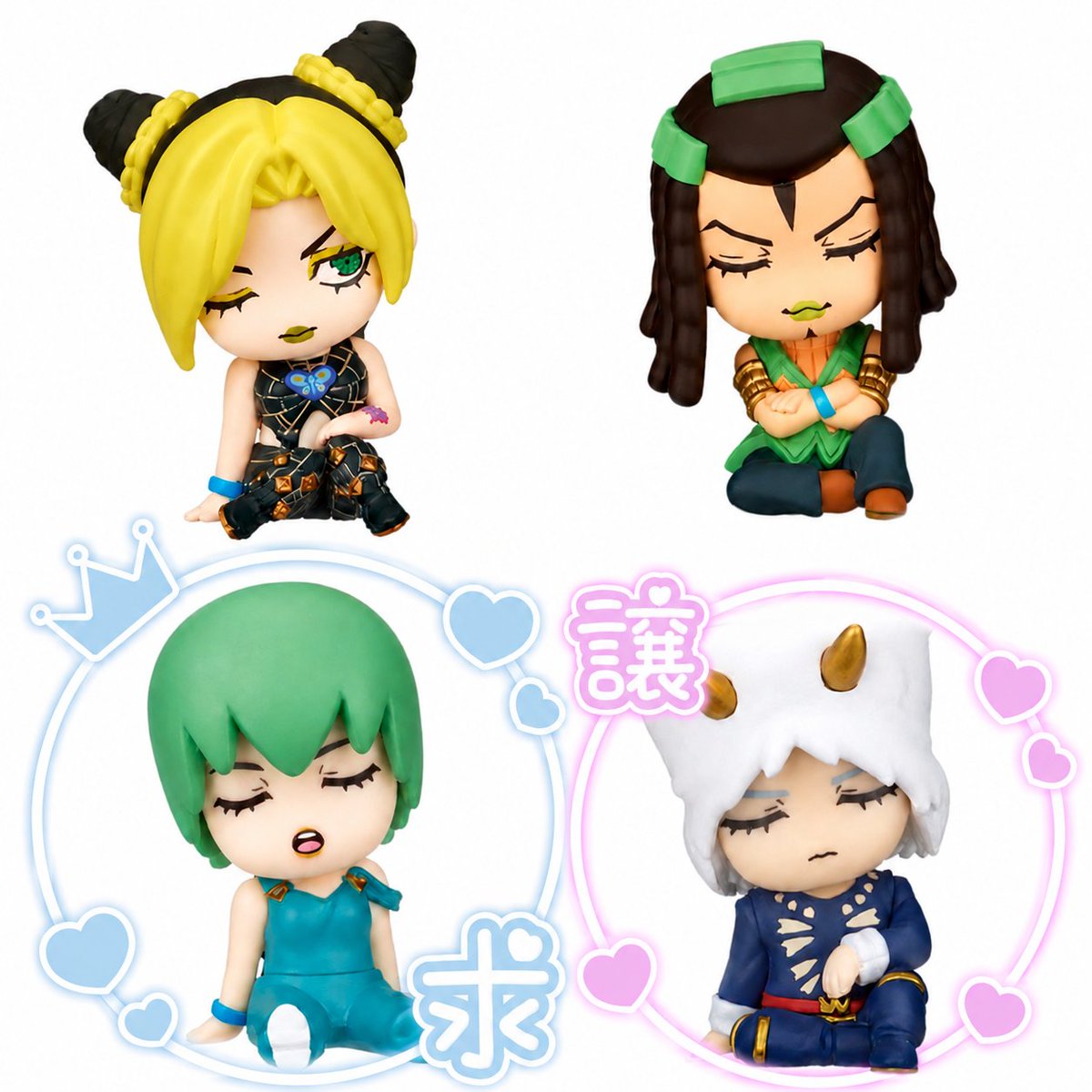 chitose1122kiyo's tweet photo. ガチャガチャ 肩ズンfig. ジョジョ ストーンオーシャン 6部 交換

譲　ウェザー・R
求　フー・F >

大阪駅・京橋駅手渡し希望
難しいかと思いますが
ご検討よろしくお願いします。 https://t.co/17eTOtTxD2