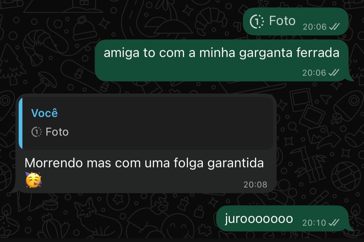 excloii's tweet photo. acho que essa folga me saiu caraa viu 🤧 https://t.co/QdcXYC4Mx5