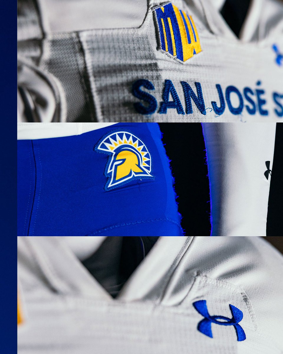SanJoseStateFB's tweet photo. Week 0 🧵
⬜️⬜️🟦
#ThisIsSparta | #AllSpartans https://t.co/2A1Ny0zx4M