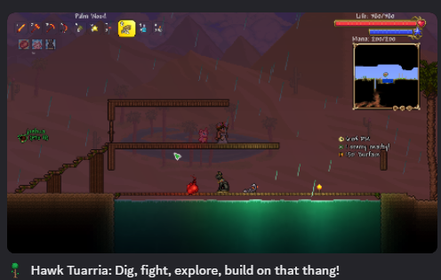 notlinked2aaron's tweet photo. why is this genuinely the terraria splash text https://t.co/ZtHJM8tdAE