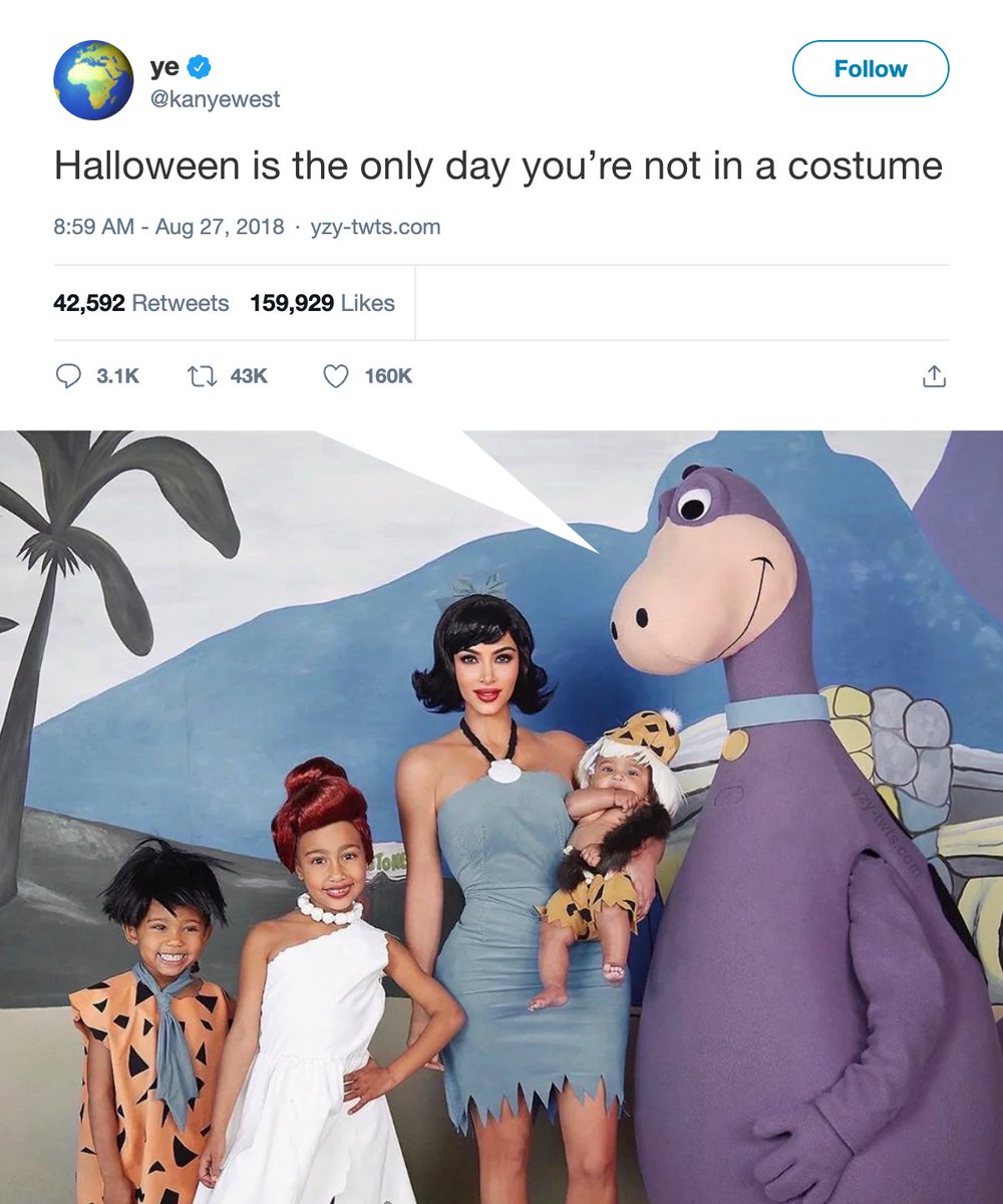 yzy_twts's tweet photo. Why wasn't he dressed up as Fred 😭😭😭 https://t.co/FrQcyMd3wM
