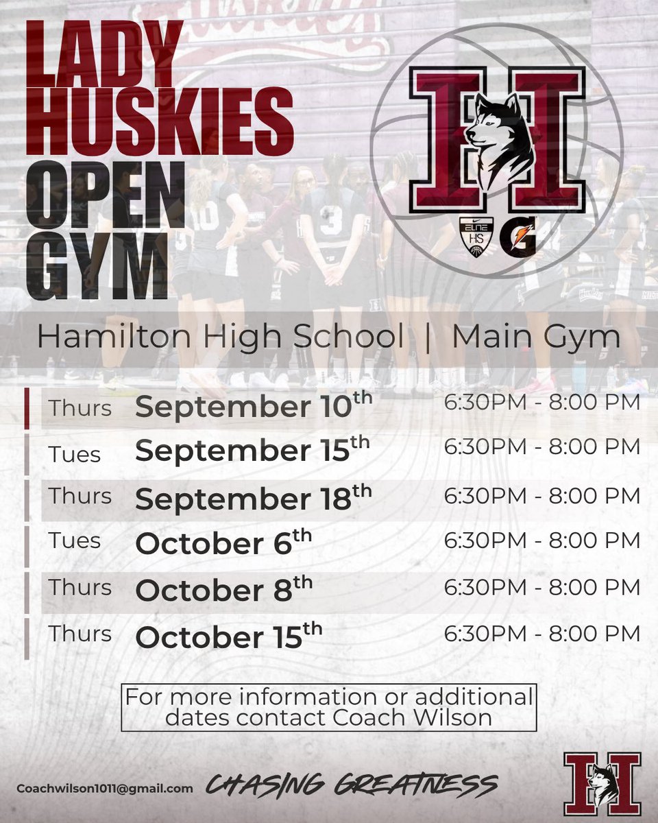 HamiltonHoops's tweet photo. It’s that time of year!!!

Coaches come check out some of the best talent in the state under one roof! 

Additional dates &amp; times available. Please contact Coach Wilson for more details. https://t.co/JUntJbv6Pk