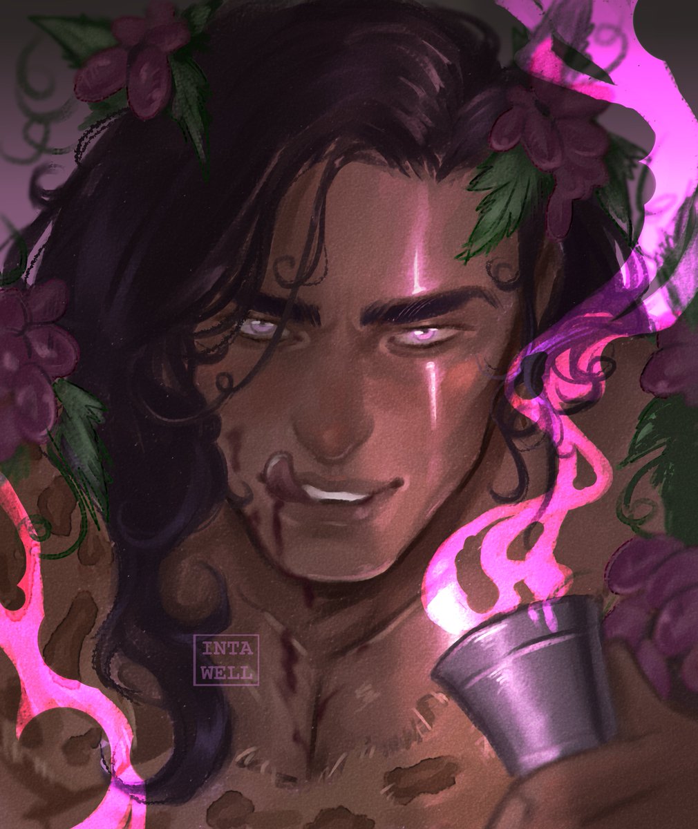 inta_well's tweet photo. Дионис🍇
#Hades #Dionysus #digitalart #artistofx https://t.co/TjeDGBsMUm