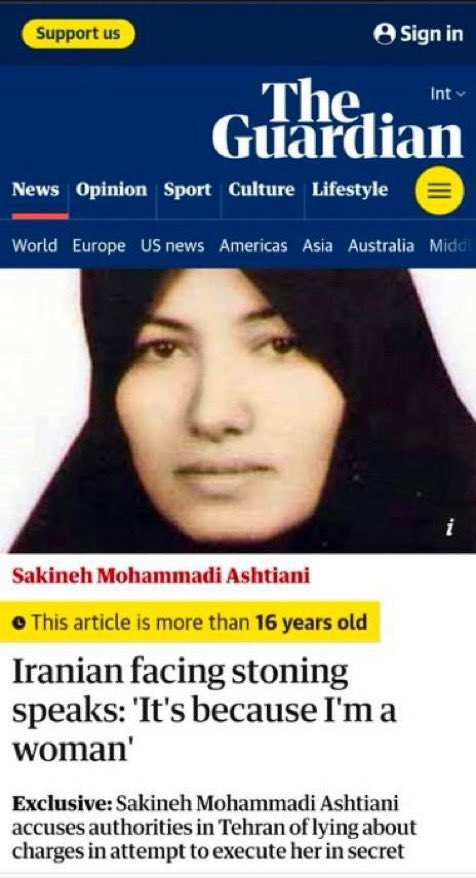 dprkarlos's tweet photo. Un periodista de The Guardian admite haber inventado toda la historia sobre Irán apedreando mujeres en 2010.

La entrevista nunca sucedió, era completamente inventada.

El periodismo hoy: ¿Mientes? Te forras ¿Dices la verdad? Carrera arruinada para siempre. https://t.co/2OK4JWe5mk