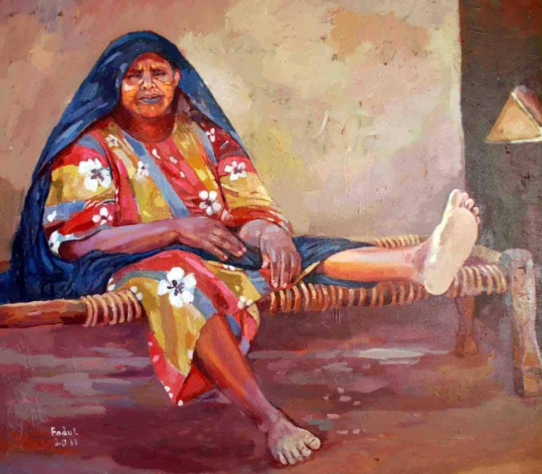 MahiraIbrahim_'s tweet photo. الحكاية ما بس في الألوان… دي روح وثقافة وملامح ناسا عايشة في تفاصيل اللوحة ❤️🎨
عمل فني جميل للفنان السوداني محمد فَضُول، جسّد فيهو جانب من ثقافتنا وحياتنا بطابع بسيط ومعبّر.

#SudaneseCulture #ثقافة_سودانية #SudanArt #AfricanArt #AfricanCulture #ArtLovers #CulturalHeritage https://t.co/UzIvrvX6ih