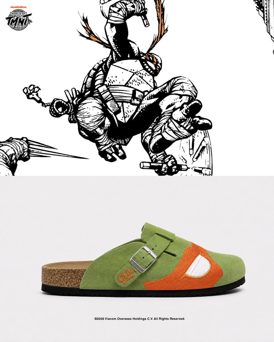 JustFreshKicks's tweet photo. Neptun x TMNT Clogs 🐢🍕

🗓️ August 28th https://t.co/4JhTSoRFGF