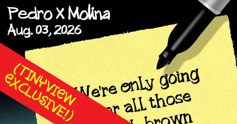 pxmolina's tweet photo. #USA All you have to do is study the pattern of abuses to uncover the true intentions behind this administration’s excuses. Here’s this week’s exclusive comic for https://t.co/Iof5wEQ68Q. Check it out, subscribe, and follow me on this platform!👇
https://t.co/LbuLaqo8g4 https://t.co/w0xhpp46La
