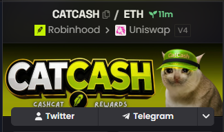 CatCashHood's tweet photo. @Dexscreener updated!  🐈

Website will be live within the hour.  💻

https://t.co/WMDklJzb3c https://t.co/o8wtxgzDnY