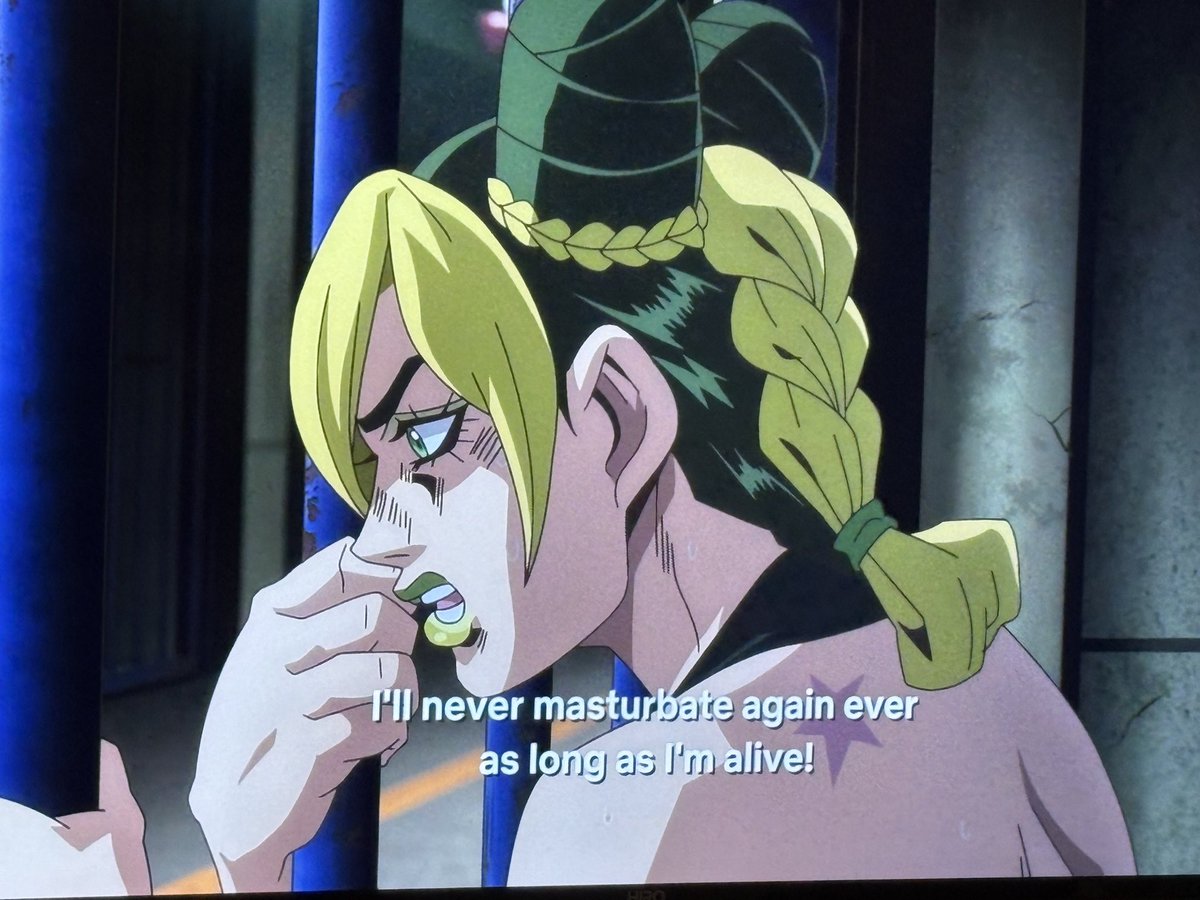 arepamuncher's tweet photo. jolyne our strongest soldier https://t.co/O2yVLcmiLs
