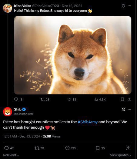 bull___123's tweet photo. @MustStopMurad Every cycle has a dog.

2013 → DOGE
2021 → SHIB
2026 → $ESTEE

Big money follows big stories.

This isn’t advertising.
This is pattern recognition.

$ESTEE - The face of the $SHIB logo.

Estee is still alive💎🧡

You’re either early…
or out of liquidity.

@esteecoin https://t.co/2q3UhcbNxi