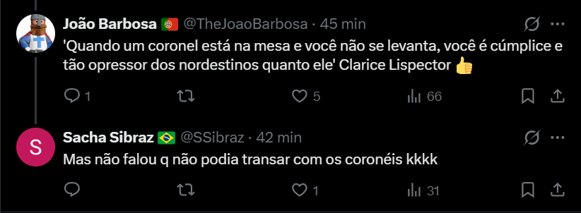 MeSegueN's tweet photo. @SSibraz @333_dnzin @TheJoaoBarbosa "Ataque a mensagem, não o mensageiro".
A resposta quando ataca a mensagem: https://t.co/1UAbENkRea
