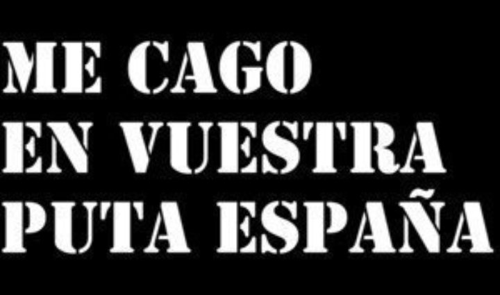emp_nort's tweet photo. Si ser español es quemar la miseria de los que menos tienen, apalear al diferente, acosar a menores...solo diré una cosa: https://t.co/KwaL9p6LhX