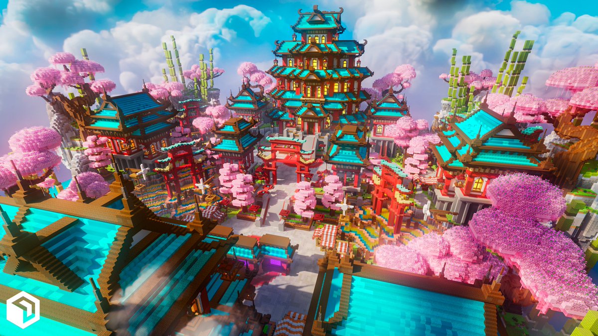 BlockyVerseMC's tweet photo. 🌸 Sakura Dynasty Spawn — Beautiful, isn't it? 🏆

What do you think? 👀

#Minecraftbuilds #minecraft建築コミュ #Minecraft #MinecraftArt #kingdom #spawn #MinecraftIdeas #minecraftㅤ https://t.co/M0OqHEZexE