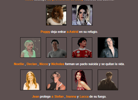 DELPHOSCAMP's tweet photo. SEGUNDA NOCHE. Vemos alianzas, pronósticos, ¿y eso será venganza por la muerte de Ginny?... NO ESPEREN, PASAN MÁS COSAS, tenemos un pacto suicida, ¿la tristeza de perder la Ginny? ¿la culpa de matar a alguien? https://t.co/Wk7katekT9
