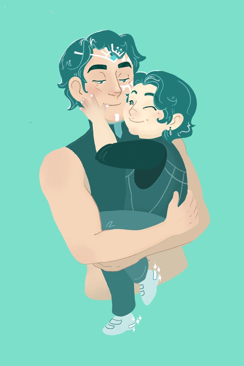 KakiBot's tweet photo. Wick and his little brother Lioran have been bouncing around my brain for way too long 🫠 I love them so much waaaaaa 
#wicanderhalovar #criticalrole #criticalrolecampaign4 @CriticalRole @samriegel https://t.co/ptaH3yXxZY