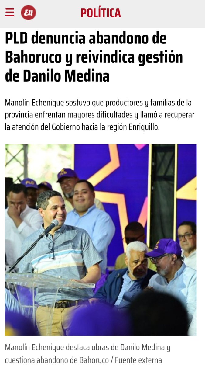 EcheniqueRD's tweet photo. PLD denuncia abandono de Bahoruco y reivindica gestión de Danilo Medina https://t.co/jD7TgAxOcF @ElNacionalRD @JohnnyPujols @PLDenlinea @DIGICOMPLD @JoselitoFelizM https://t.co/mEFbr4qbCZ