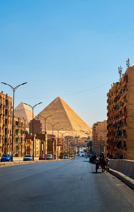 EngineerDalal's tweet photo. الله على الحلاوة والجمال..���😍
الكبارى فى كل العالم توصل للجانب الاخر من الطريق بس فى #مصر عندنا كبارى عابرة للزمن توصلك لاكتر من 7000 سنة من حضارة الاجداد 
#مصر_آمنة_بفضل_رجالها  🇪🇬 https://t.co/n5XIFDbPxD