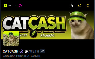 CatCashHood's tweet photo. $CatCash is updated on geckoterminal!

https://t.co/rTNDllKN1N https://t.co/zarnvtOoaG