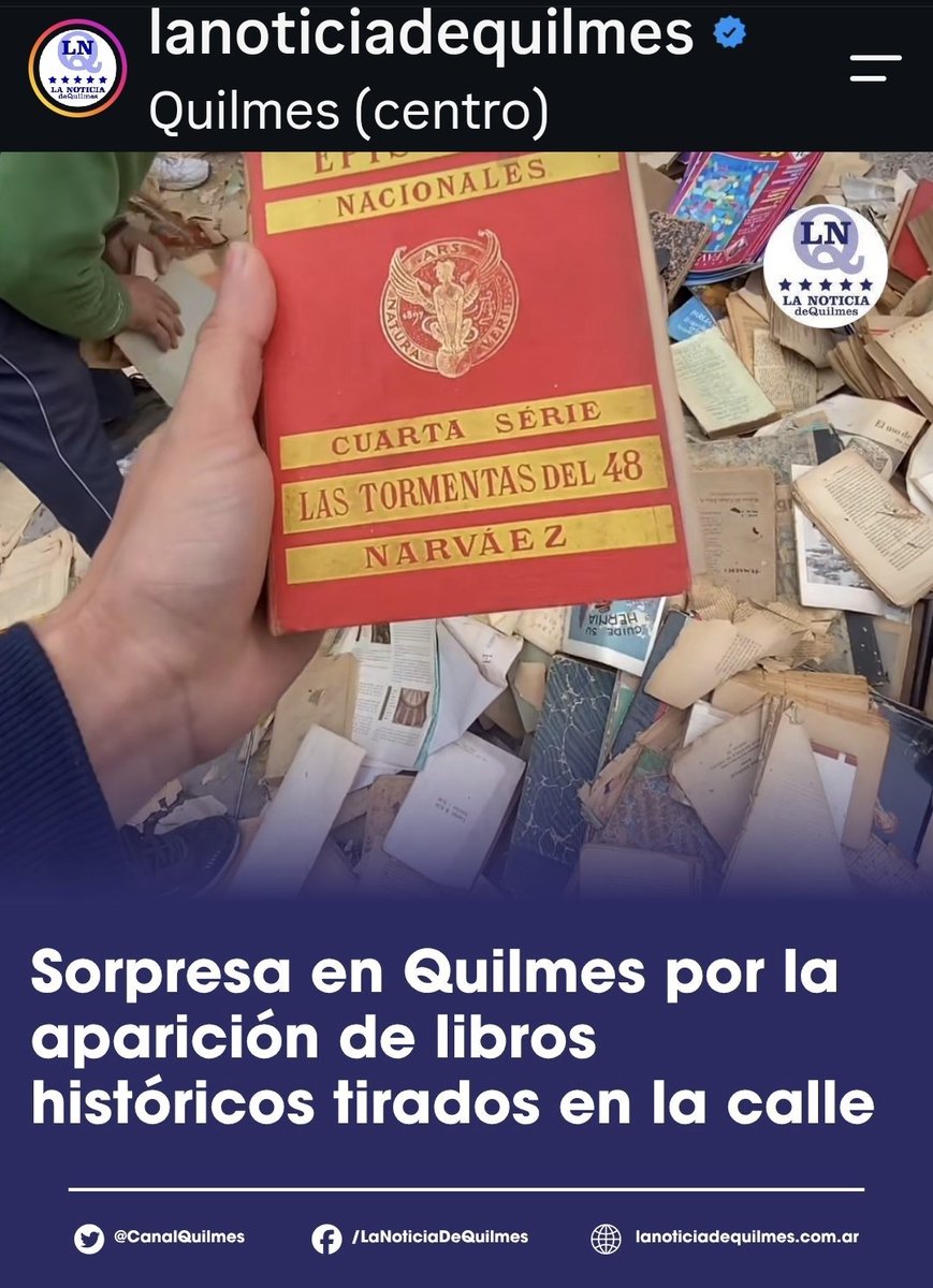 monysg2012's tweet photo. Que bestias!! Quienes fueron los que tiraron los libros??#quilmes https://t.co/E6xUmzBVz2