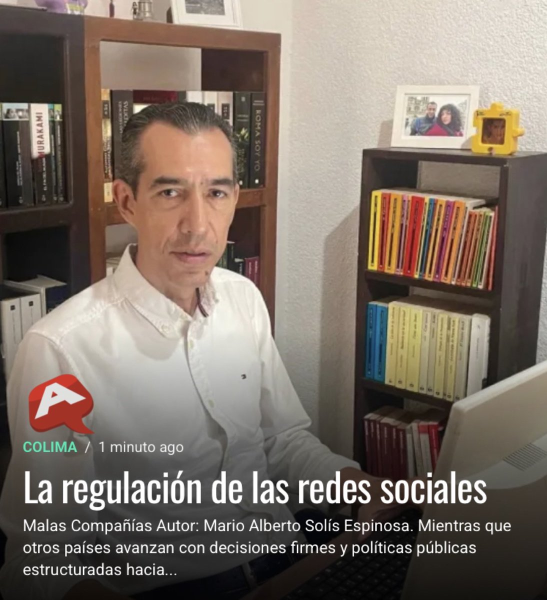 DiarioAvanzada's tweet photo. La regulación de las redes sociales https://t.co/lKj9u4YOhi https://t.co/zO0zFT1QXr