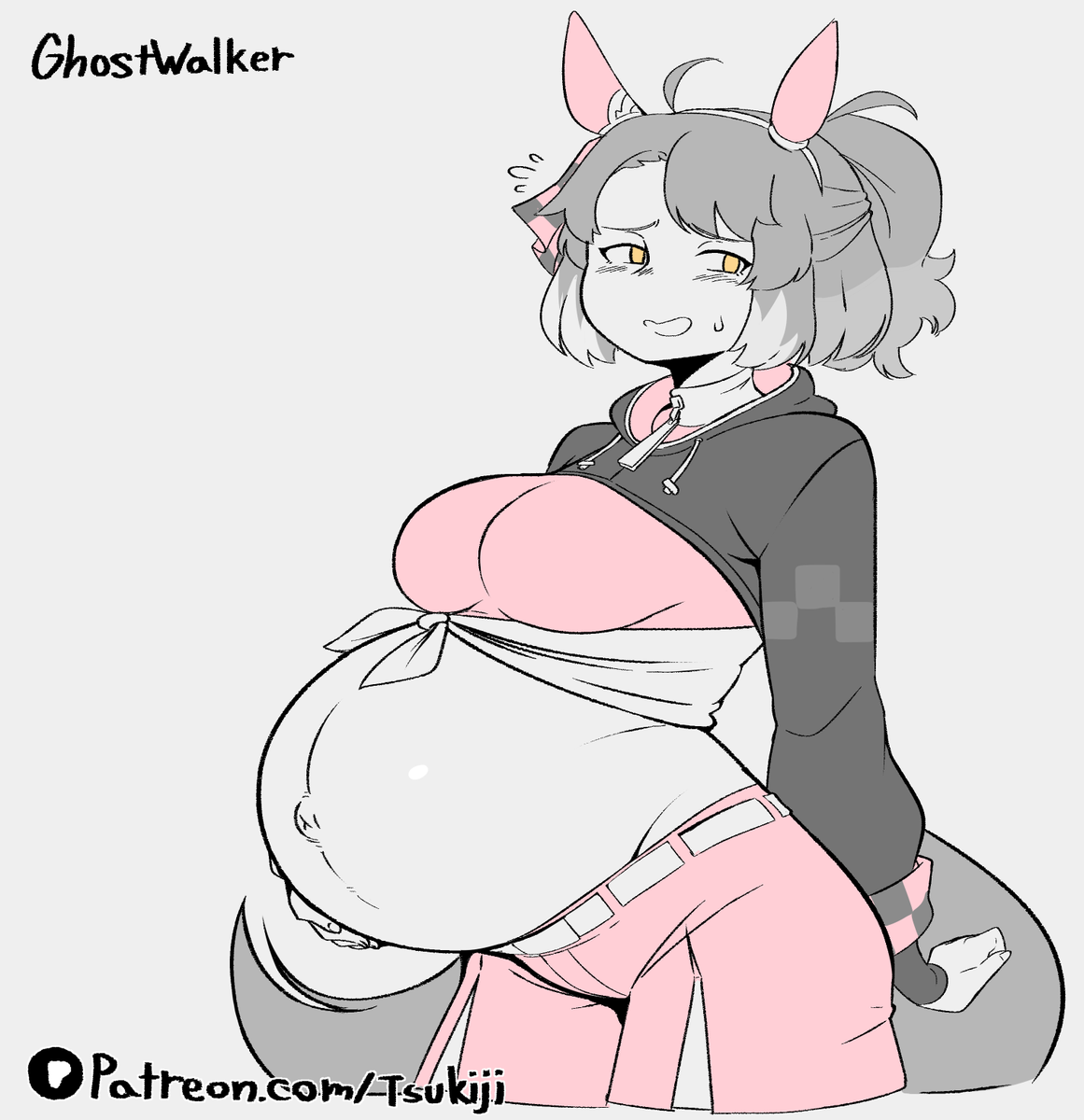 TsukijiTums's tweet photo. It's August's Requests! The lucky ladies this month were Dantsu Flame from Uma and Eirin Yagokoro from Touhou! https://t.co/nNRTIQxFDq