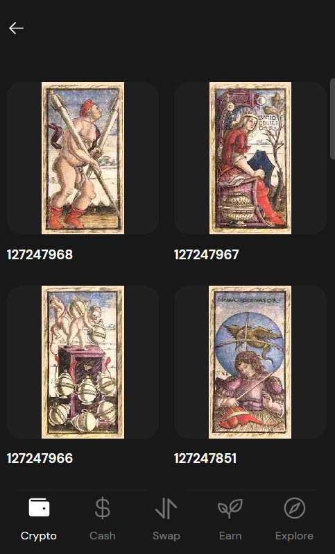 banknotes_btc's tweet photo. I minted one and received three more to airdrop to our community! 
Like and repost to participate. Holders only
The @SolaBusca_  mint is live,a collection beautifully preserving the history of Tarot. Even though I don’t believe in its mystical power, the concept of predicting the future through Ordinals caught my attention
Congratulations to everyone involved!