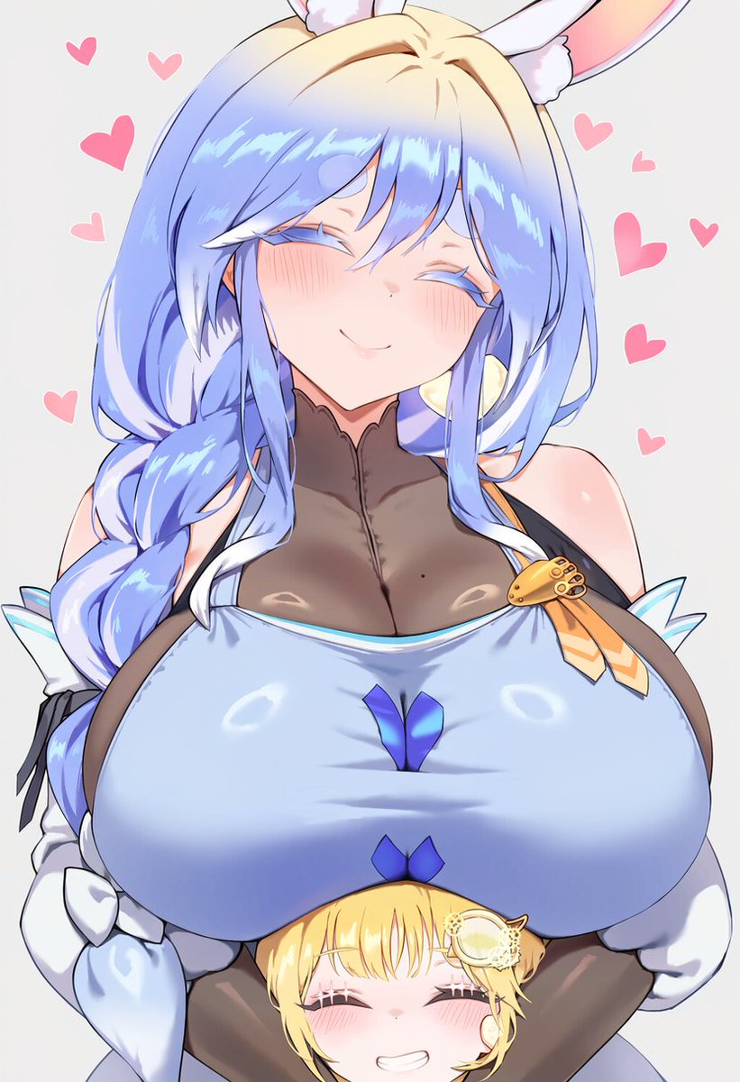 StreamnhoneyBun's tweet photo. "eeee~! Wayyy to cuteee~!"

*Flomp!*

"Fufufu~ perfect fit~!" https://t.co/ThXcZcn1VZ