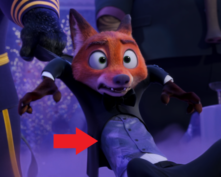 InterruptedExc's tweet photo. Judy knows how much Nick loves this pattern.
She picked out a suit for him with a vest that has the same pattern as his shirts. I find that incredibly sweet! https://t.co/ZwLinlERpA