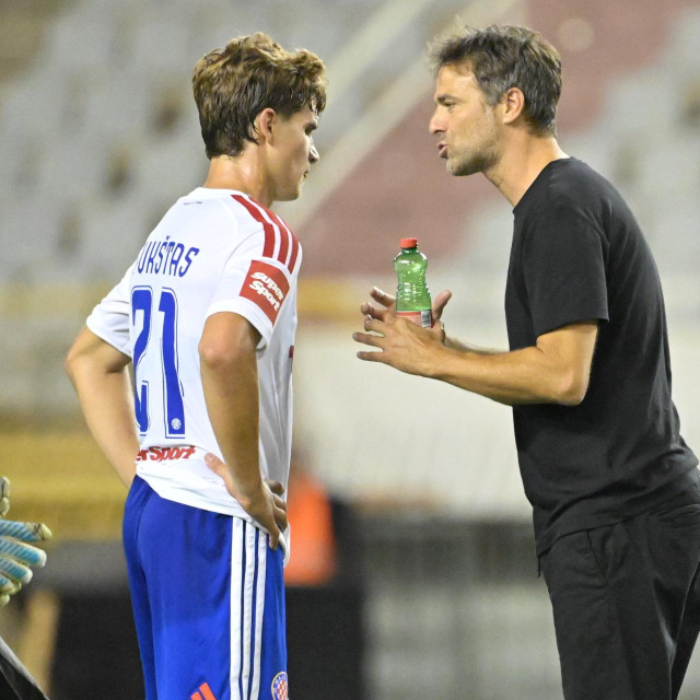 CroatiaFooty's tweet photo. 🎙️ Gonzalo Garcia on Rokas Pukštas and Niko Sigur leaving Hajduk:

"Pukštas and I cried together today. This is the best way for him to leave the club. I’m proud to see him at this level. 

Niko Sigur, too, and maybe we’ll see him at a new club as soon as tomorrow." https://t.co/KwzJfCDtdn