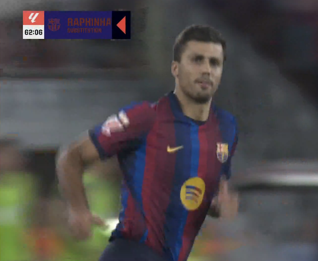 TouchlineX's tweet photo. 🚨 𝗕𝗥𝗘𝗔𝗞𝗜𝗡𝗚: THE MOMENT HAS ARRIVED!

THE WORLD CUP WINNER.
THE BALLON D'OR WINNER.
THE EURO'S WINNER.
THE CHAMPIONS LEAGUE WINNER.

RODRI MAKES HIS BARCELONA DEBUT! 🇪🇸💫 https://t.co/x5UihlmsyI