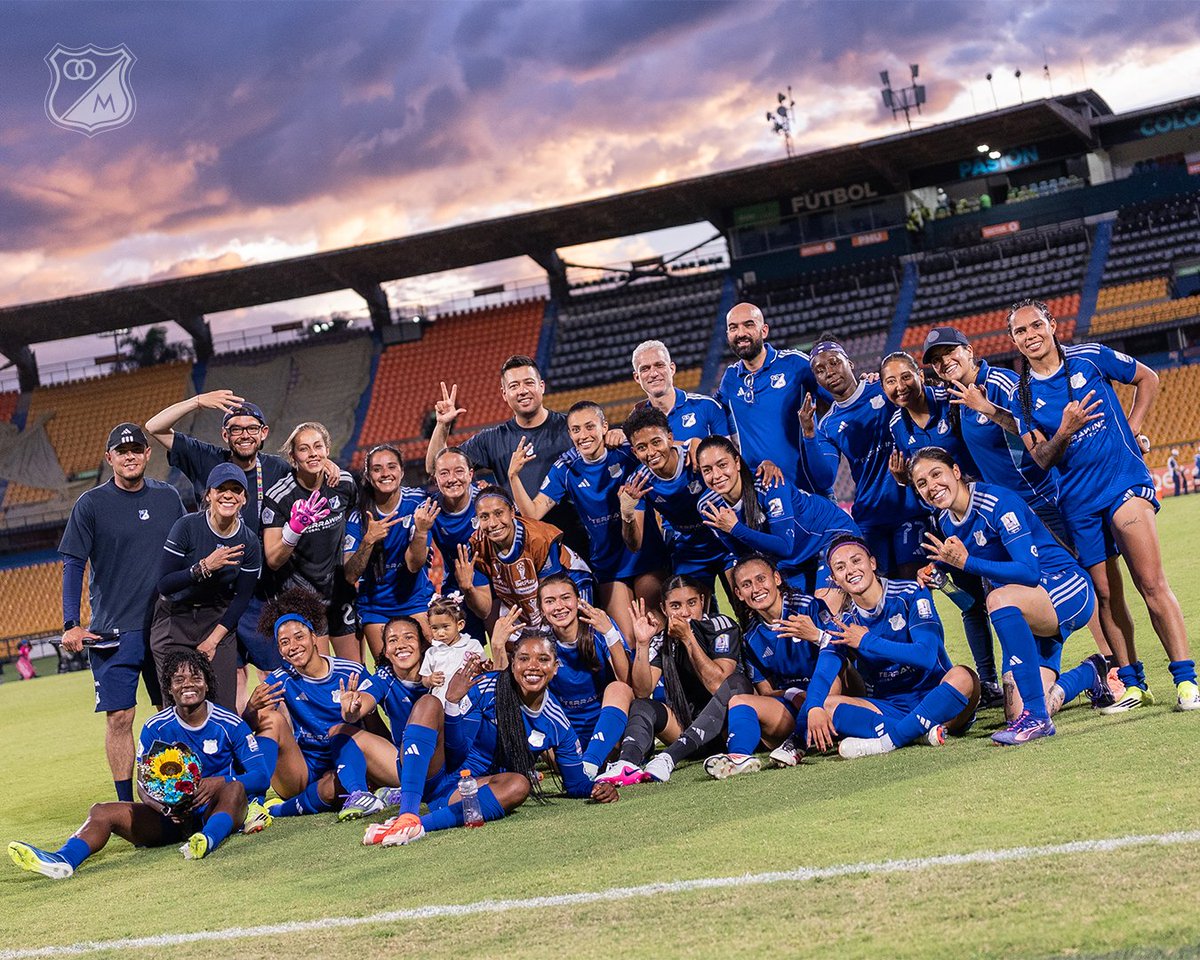MillosFcFem's tweet photo. Mission passed! 🏟️✔️
Respect +3 Ⓜ️🔝

¡VAMOS EMBAJADORAS! 💙🔥 https://t.co/2dnrX8lUPf
