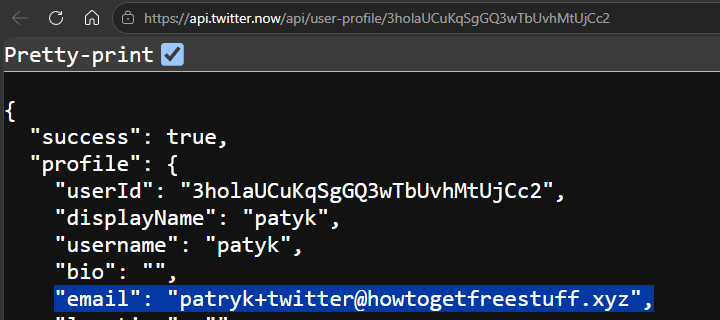 Patrosi73's tweet photo. not only can you make accounts for free even though they charge 20USD for skipping the waitlist (!!!) by just registering directly on firebase, they leak emails in the user profile response LMFAO

this is truly the greatest vibecoded slop that has hit the mainstream yet https://t.co/14ok2RlVEU