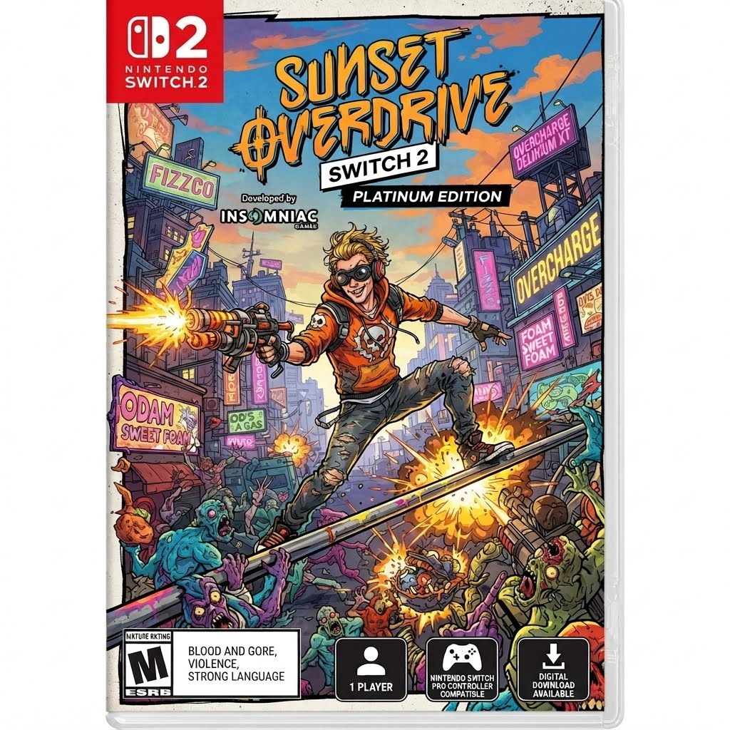 ShadowFoxArche's tweet photo. Just going to drop this right here and let the universe do its thing #Switch2 #SunsetOverdrive #HiFiRush https://t.co/KpnyYLBGU2
