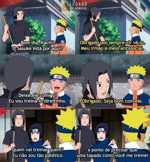 imgesnaruto's tweet photo. Eu assistiria mil episódios dessa realidade alternativa. https://t.co/6FaTNResD9