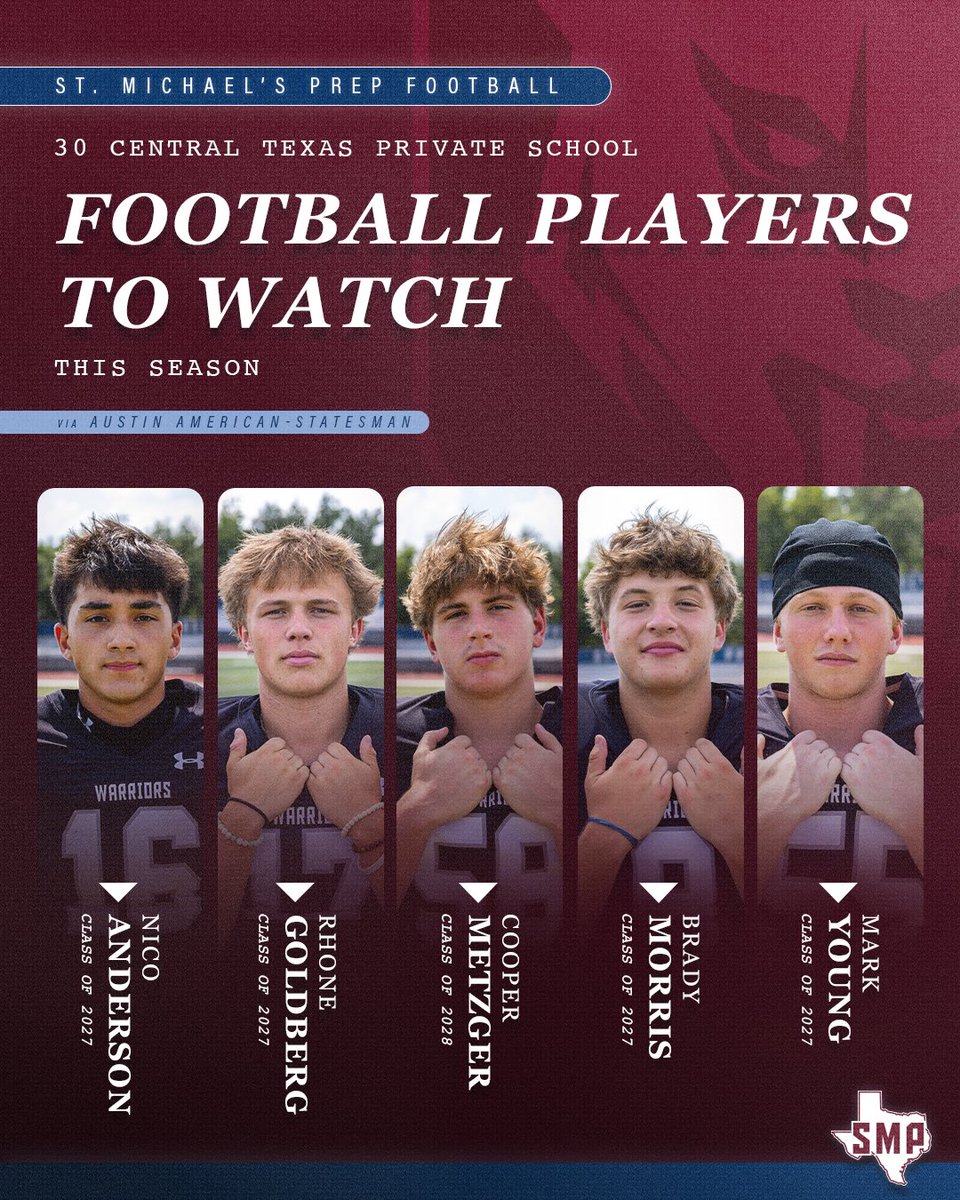smprep_warriors's tweet photo. 𝗪𝗮𝗿𝗿𝗶𝗼𝗿𝘀 𝘁𝗼 𝗪𝗮𝘁𝗰𝗵 𝗶𝗻 𝗔𝘂𝘀𝘁𝗶𝗻 👀 

@statesman 

#smprepwarriors https://t.co/Nob9iYr5pD