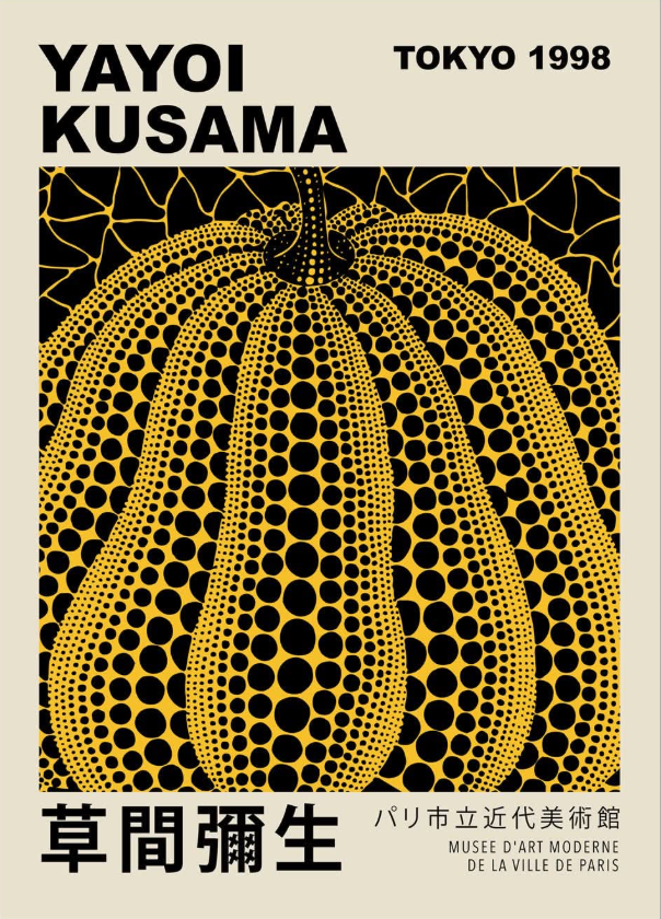 cadacuro's tweet photo. Yayoi Kusama, obrigada por ter reencantado a vida com suas flores, abóboras e bolinhas! 🟠🟡🔴⚫
ご冥福をお祈りします. ありがとう!
#yayoikusama https://t.co/eLa2fMj9Lk
