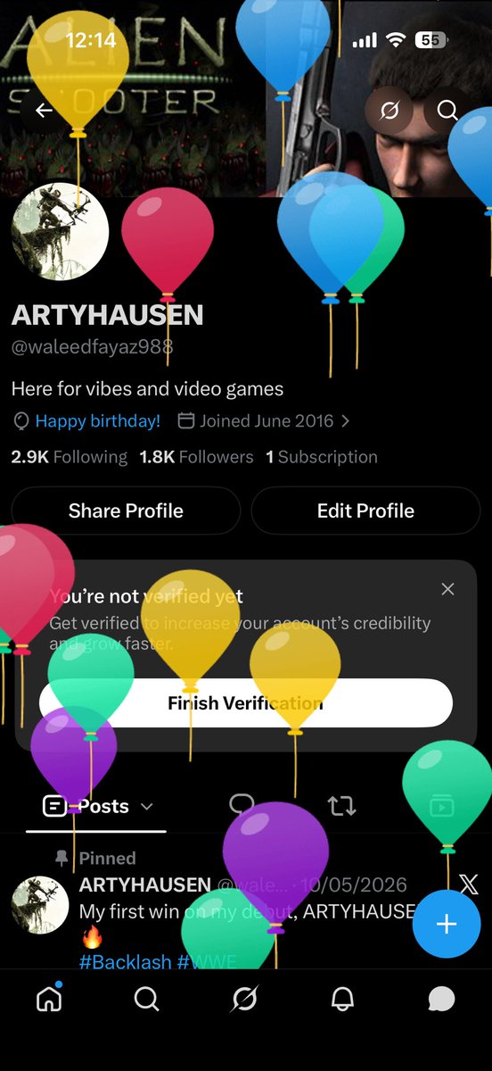 ArtyJP01's tweet photo. Happy to have completed 24 years of Earth revolution around the Sun.
Spawn day is here baby. Thank you for all the wishes yall definitely made my day love to each and every one of you โค๏ธ. #UncStatus #Pushing30 #AHQ #JZLegit #FreeArty https://t.co/g4BuHhI52H